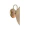 Designers Fountain Eden 5.25in 1-Light Old Satin Bronze Modern Indoor Wall Sconce with Leaf-Shaped Shield D280M-WS-OSB - alternate 1